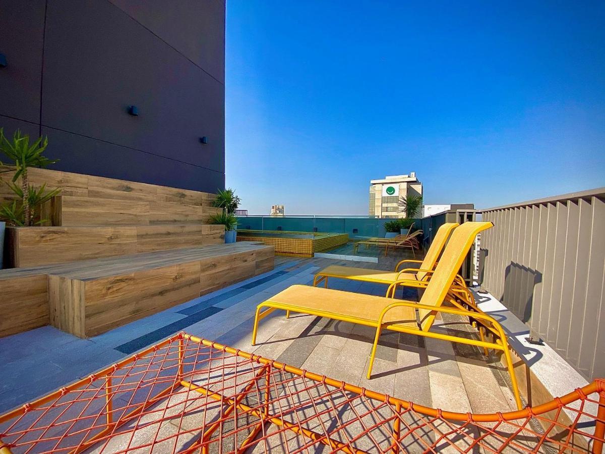 Oasis Urbano: Studio Deslumbrante Com Piscina Na Cobertura By Dabra House- Vn 03 Sao Paulo Exterior foto
